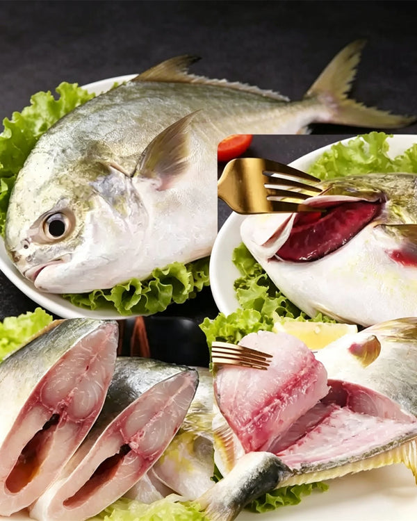 Frozen Whole Golden Pomfret